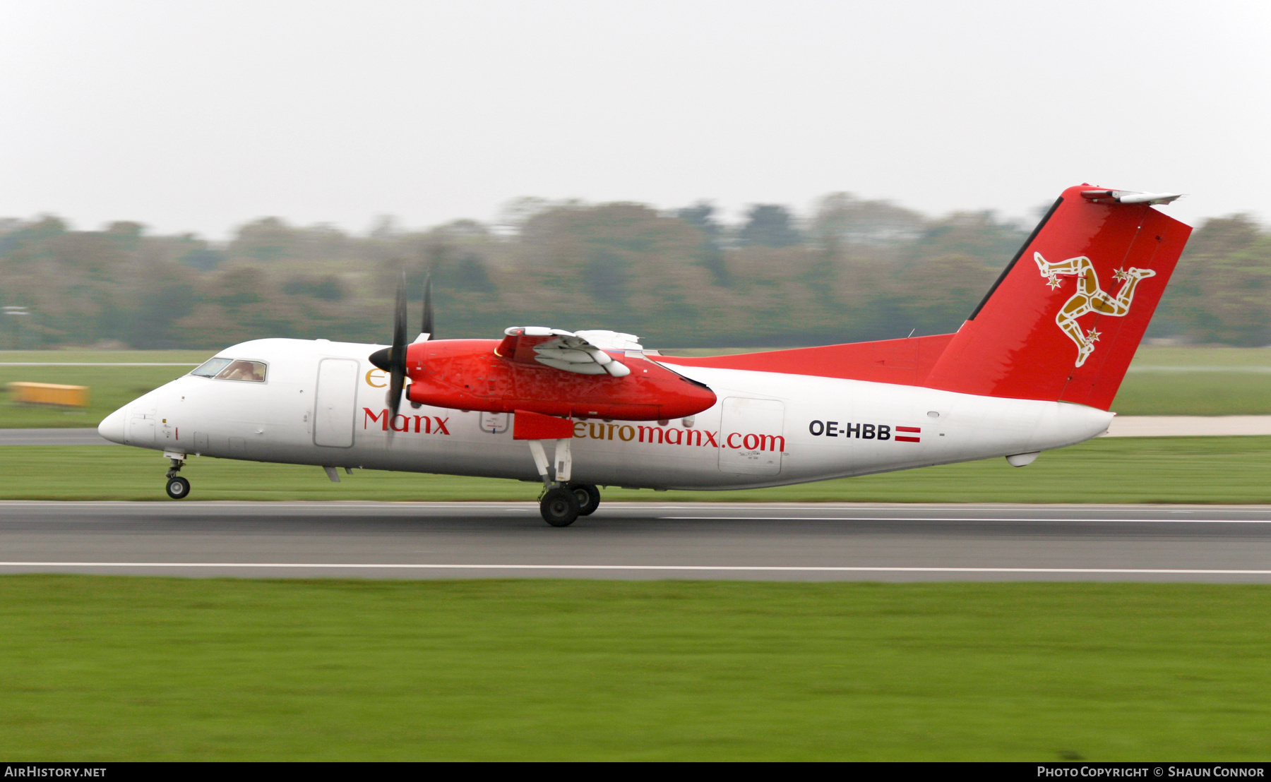 Aircraft Photo of OE-HBB | Bombardier DHC-8-201Q Dash 8 | EuroManx | AirHistory.net #632016