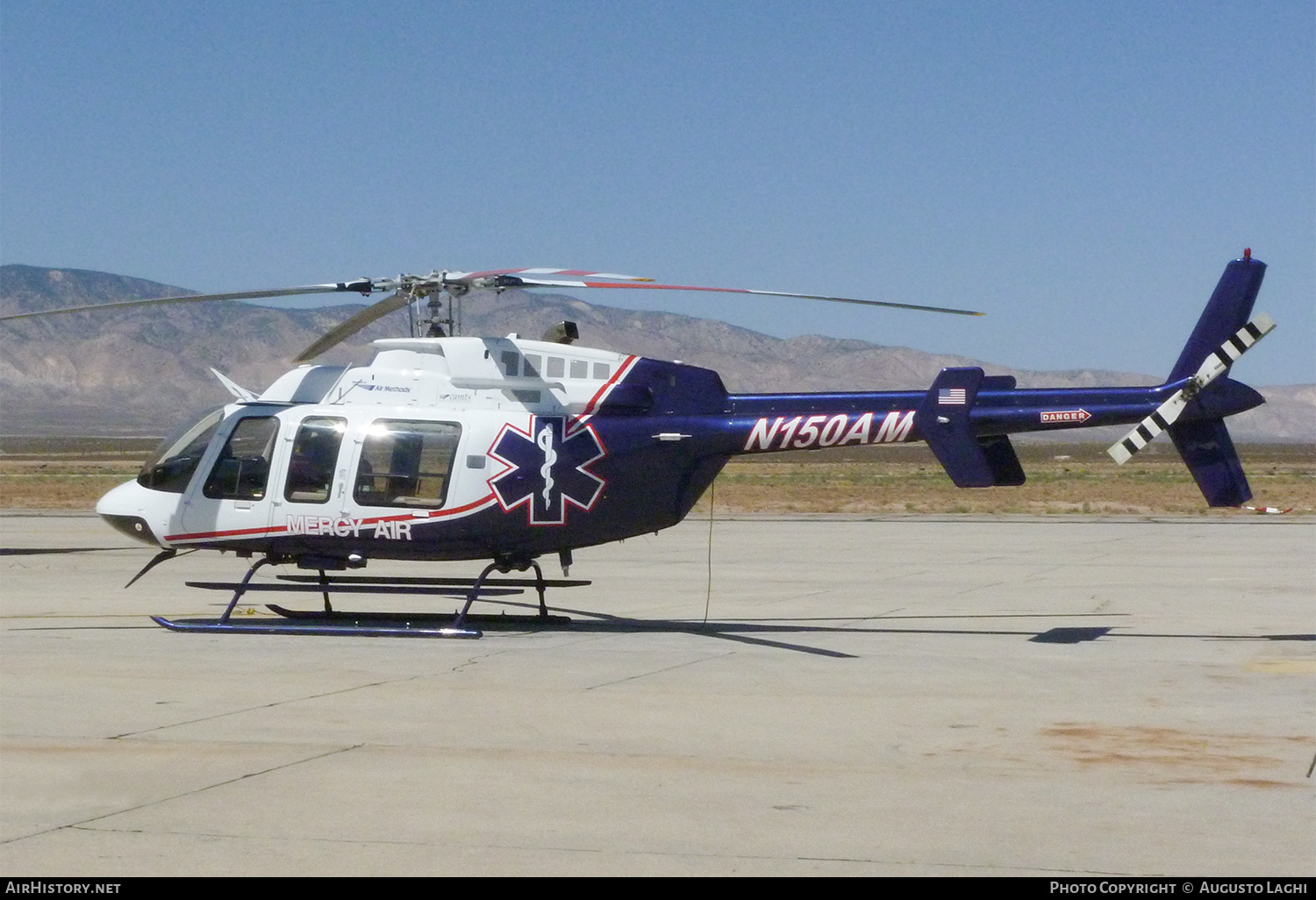 Aircraft Photo of N150AM | Bell 407 | Mercy Air | AirHistory.net #632031