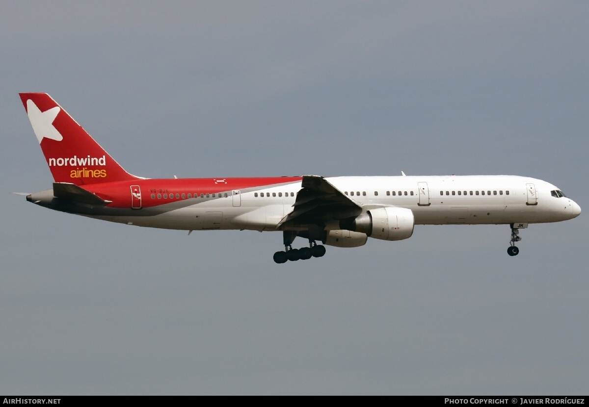 Aircraft Photo of VQ-BJK | Boeing 757-2Q8 | Nordwind Airlines | AirHistory.net #632033