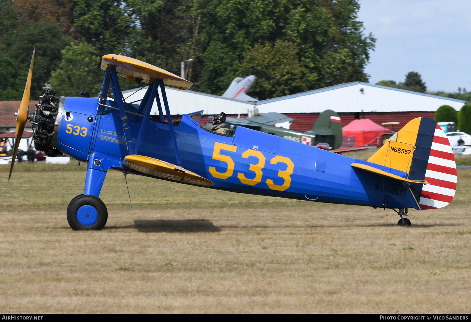 Aircraft Photo of N66557 / 533 | Boeing E75 Kaydet | USA - Air Force | AirHistory.net #632035