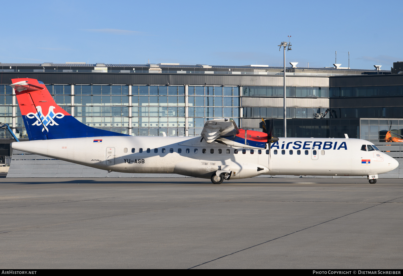 Aircraft Photo of YU-ASB | ATR ATR-72-600 (ATR-72-212A) | Air Serbia | AirHistory.net #632053