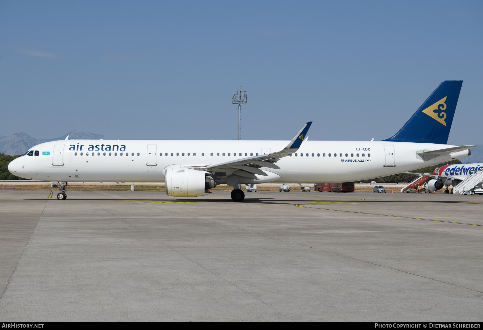 Aircraft Photo of EI-KDC | Airbus A321-271N | Air Astana | AirHistory.net #632070