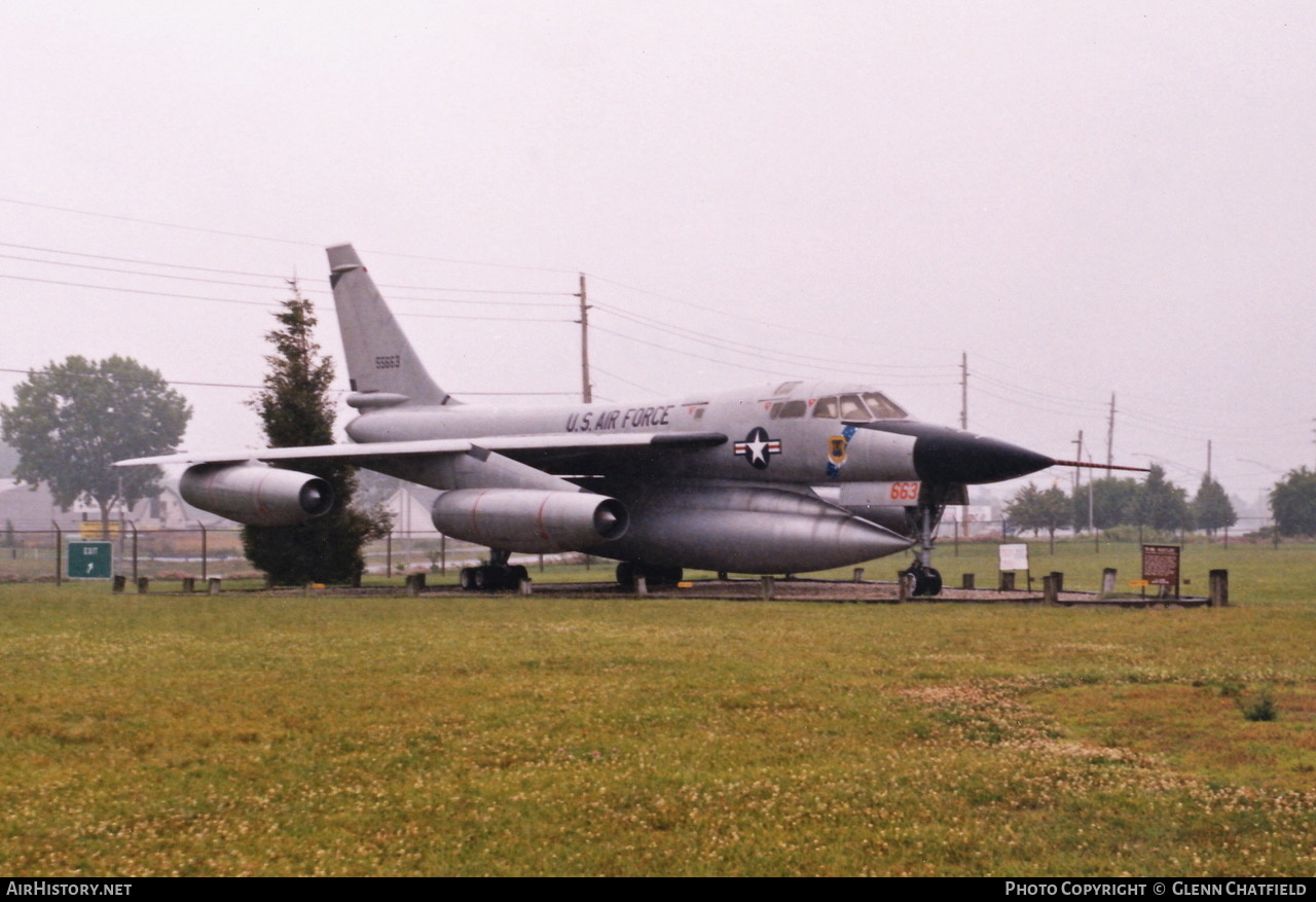 Aircraft Photo of 55-663 / 55663 | Convair TB-58A Hustler | USA - Air Force | AirHistory.net #632074