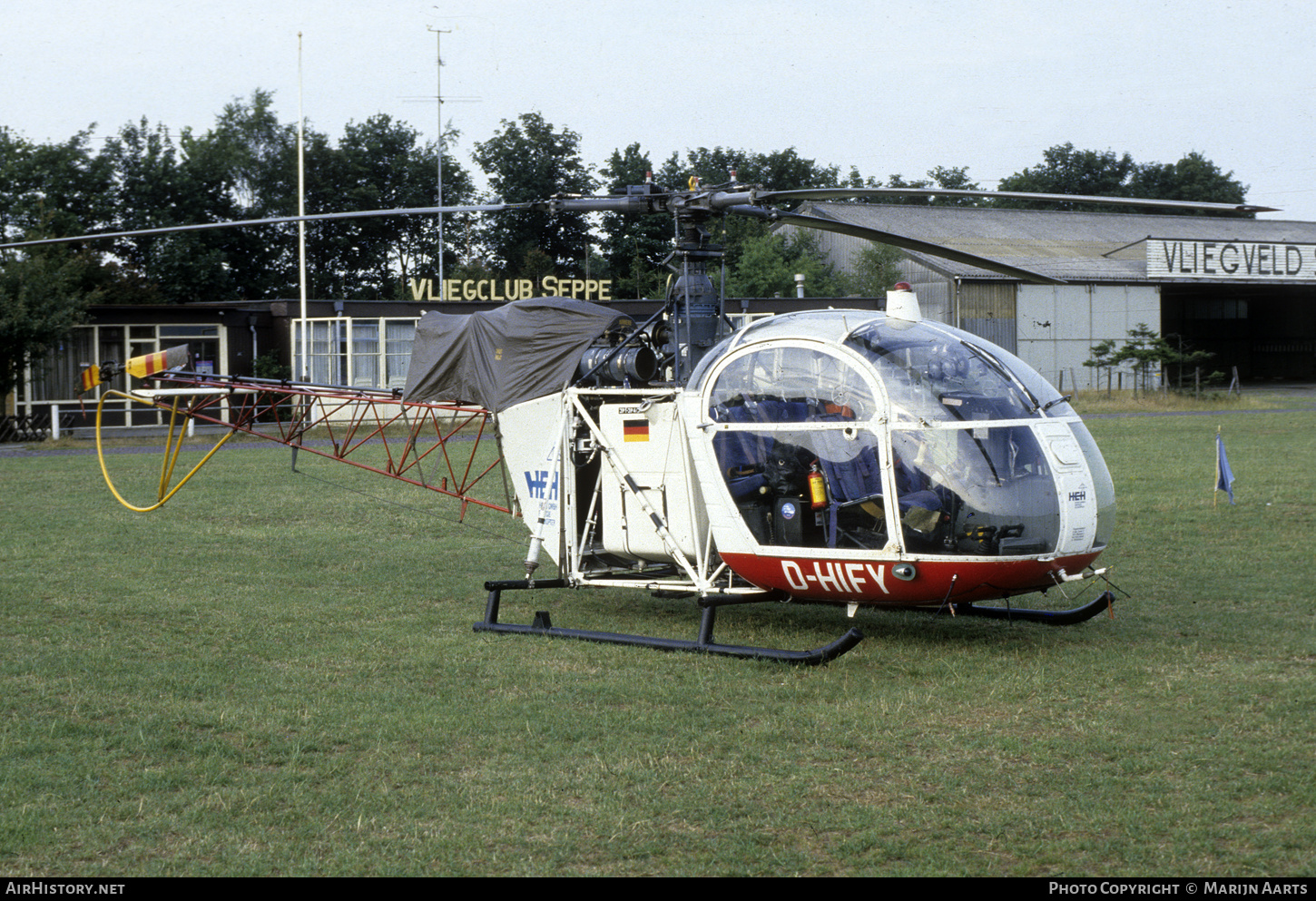 Aircraft Photo of D-HIFY | Sud SA-318C Alouette II | HEH - Heins Energie Helikopter | AirHistory.net #632077