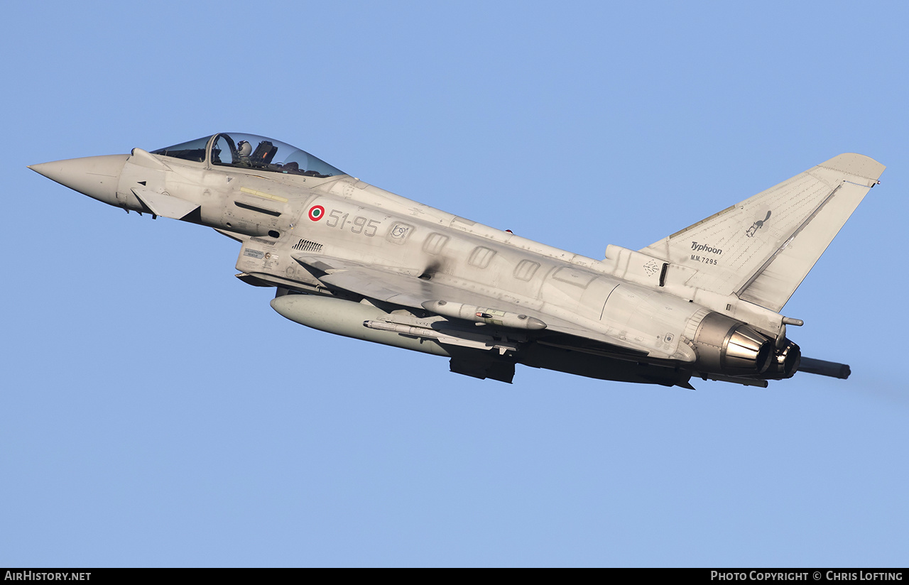 Aircraft Photo of MM7295 | Eurofighter F-2000A Typhoon | Italy - Air Force | AirHistory.net #632101