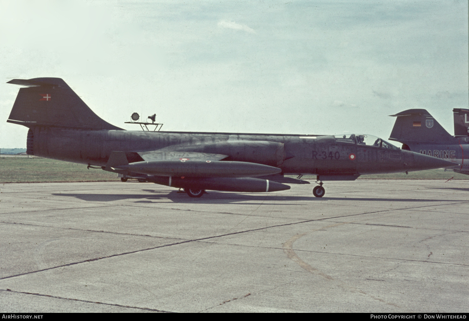 Aircraft Photo of R-340 | Lockheed F-104G Starfighter | Denmark - Air Force | AirHistory.net #632103