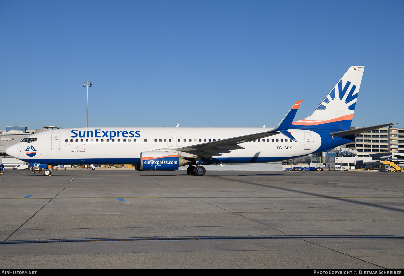 Aircraft Photo of TC-SEK | Boeing 737-8HC | SunExpress | AirHistory.net #632105