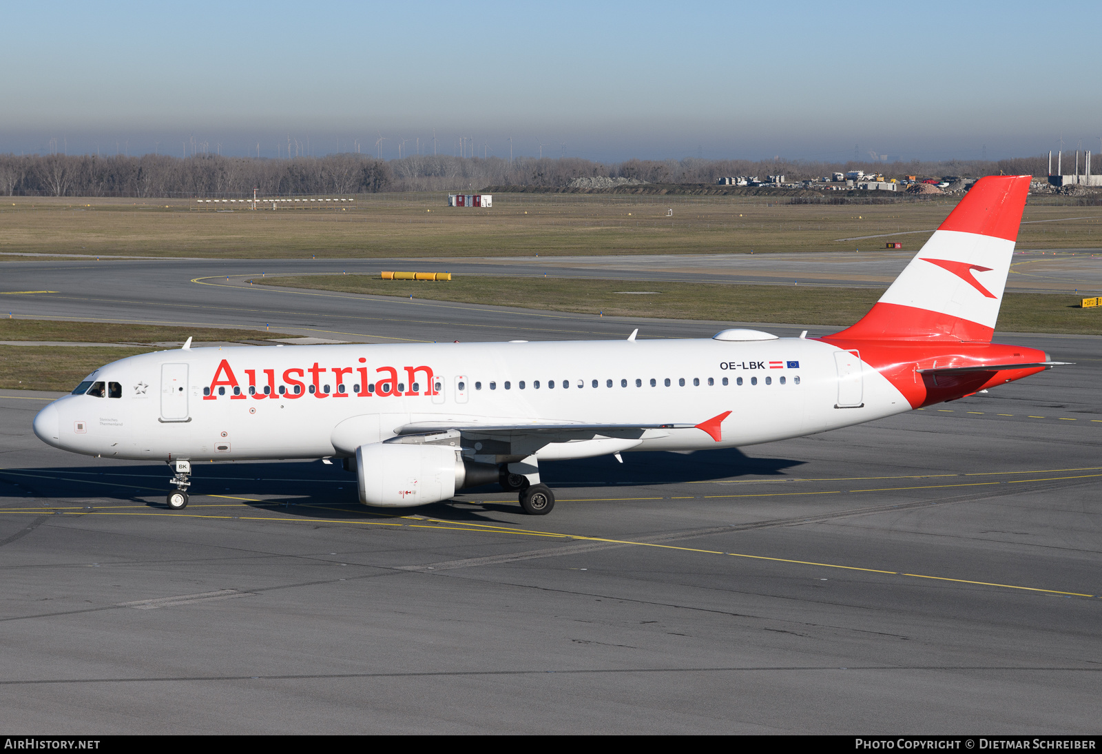 Aircraft Photo of OE-LBK | Airbus A320-214 | Austrian Airlines | AirHistory.net #632111