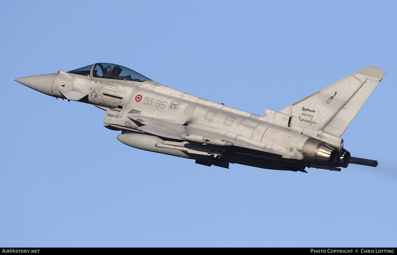 Aircraft Photo of MM7296 | Eurofighter EF-2000 Typhoon S | Italy - Air Force | AirHistory.net #632112