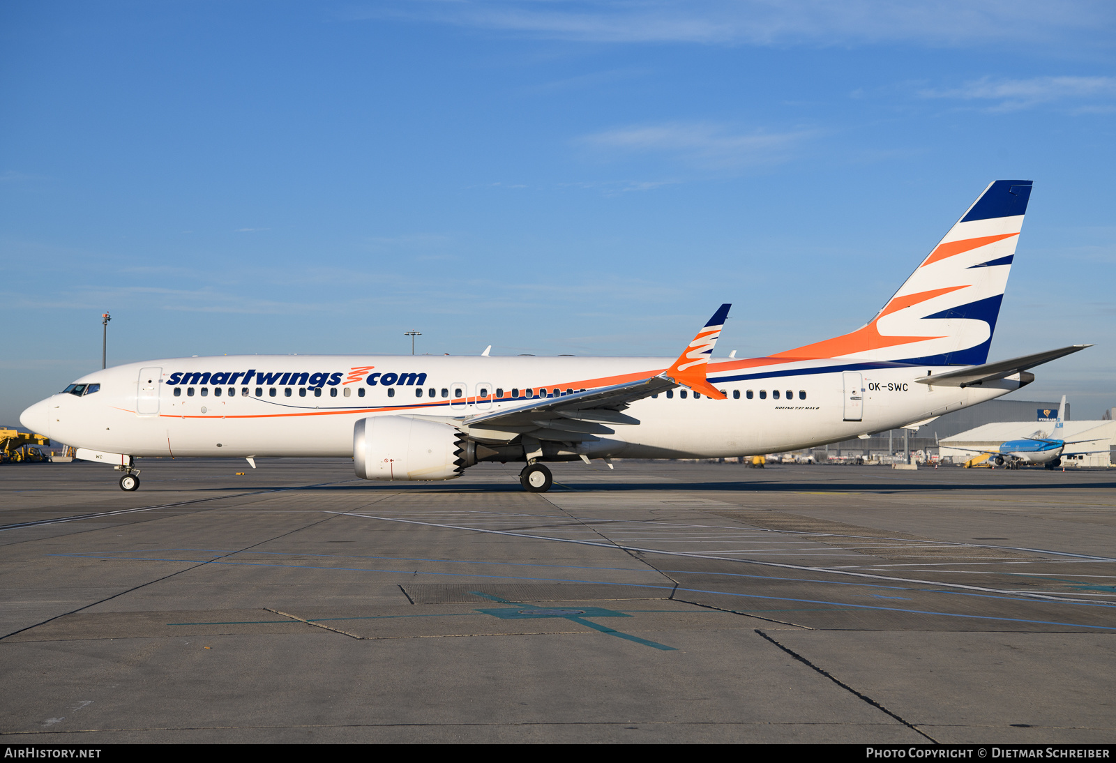 Aircraft Photo of OK-SWC | Boeing 737-8 Max 8 | Smartwings | AirHistory.net #632117