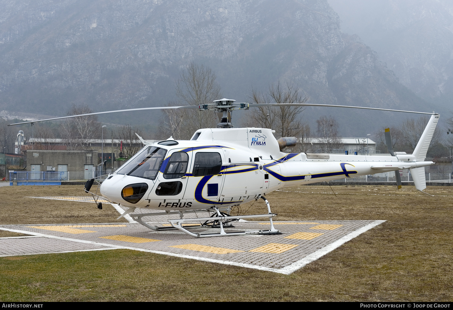 Aircraft Photo of I-FRUS | Airbus Helicopters H-125 | EliFriulia | AirHistory.net #632126