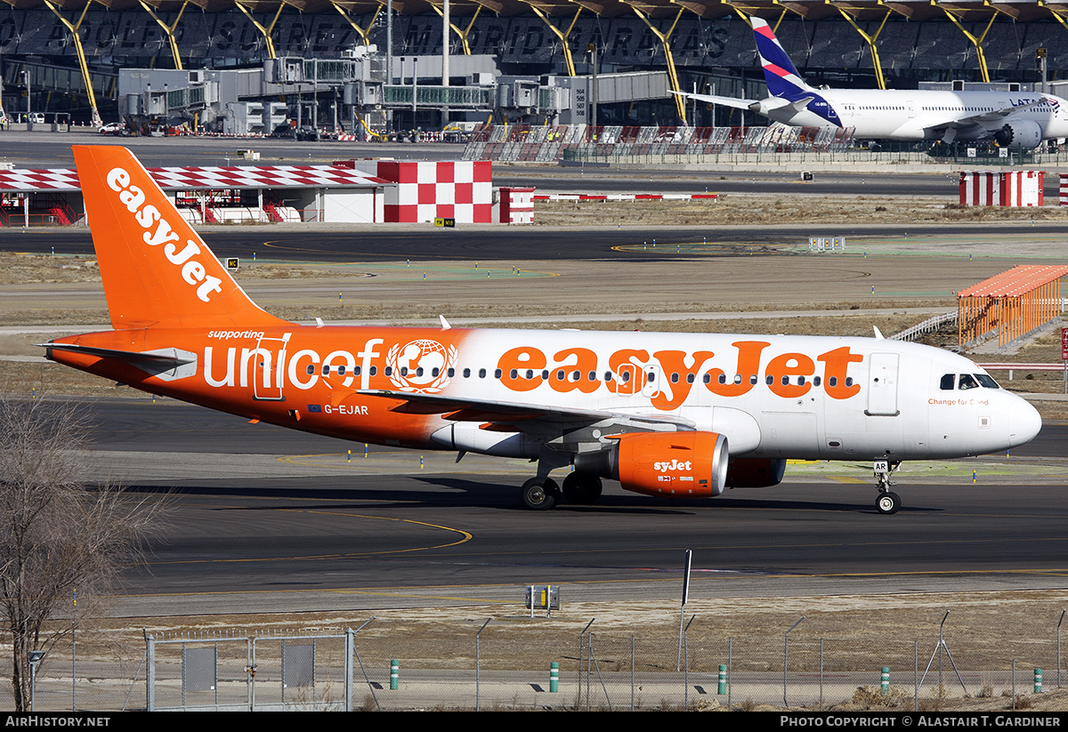 Aircraft Photo of G-EJAR | Airbus A319-111 | EasyJet | AirHistory.net #632133