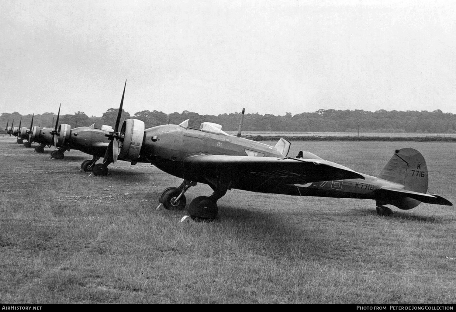 Aircraft Photo of K7716 | Vickers 287 Wellesley Mk1 | UK - Air Force | AirHistory.net #632134