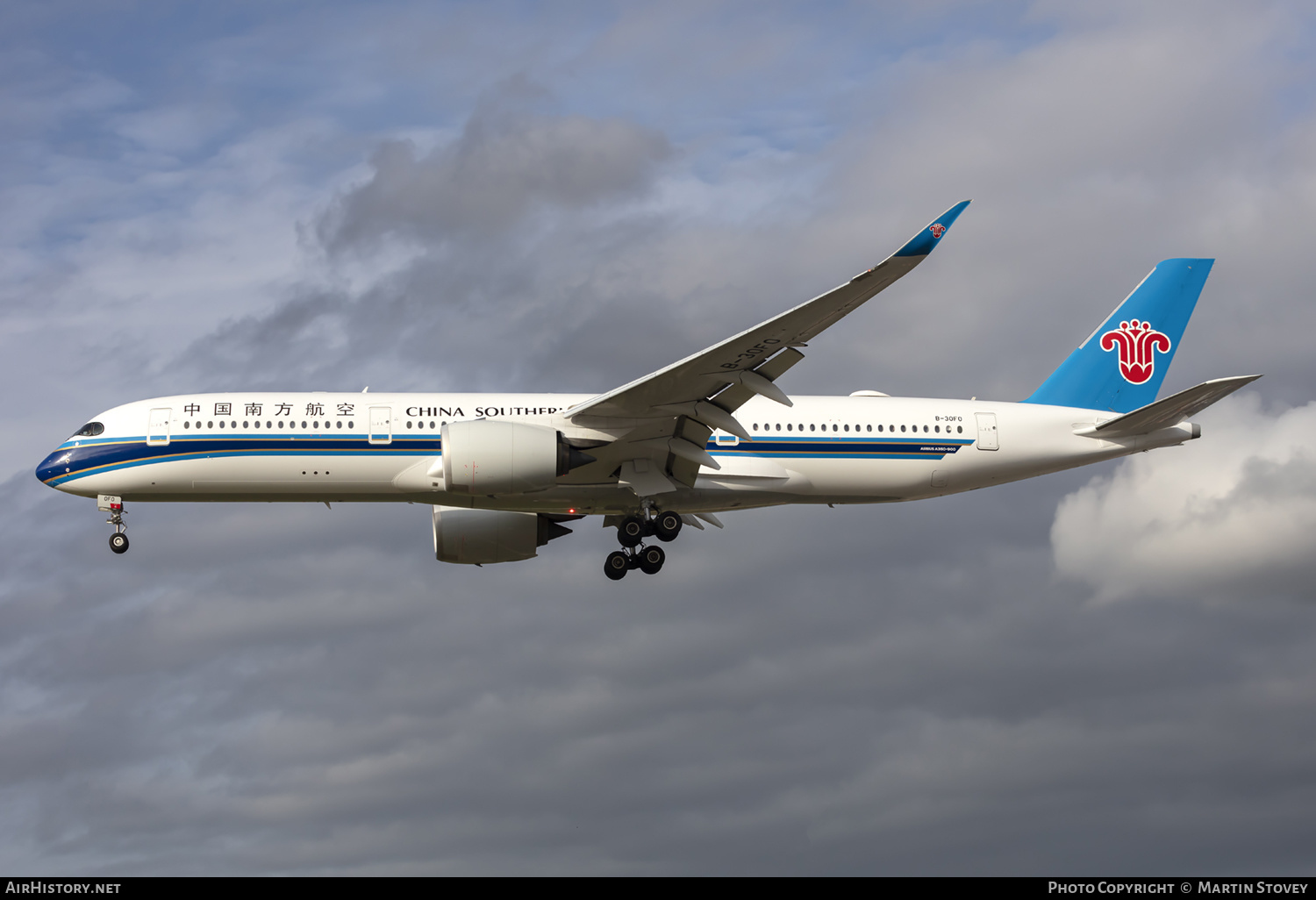 Aircraft Photo of B-30F0 | Airbus A350-941 | China Southern Airlines | AirHistory.net #632140
