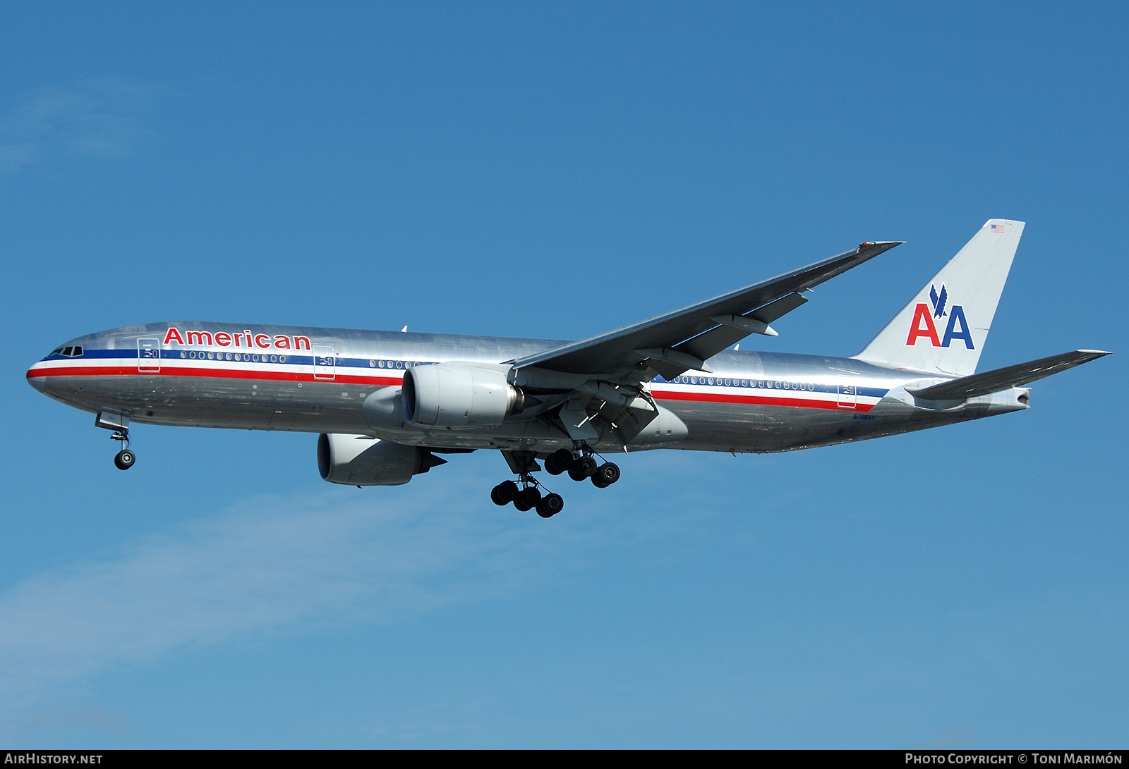 Aircraft Photo of N788AN | Boeing 777-223/ER | American Airlines | AirHistory.net #632144