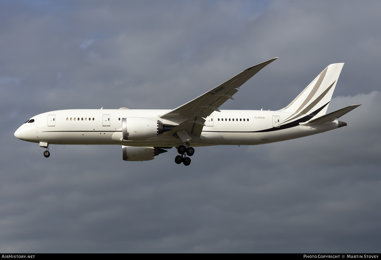 Aircraft Photo of HL8508 | Boeing 787-8 Dreamliner | AirHistory.net #632145