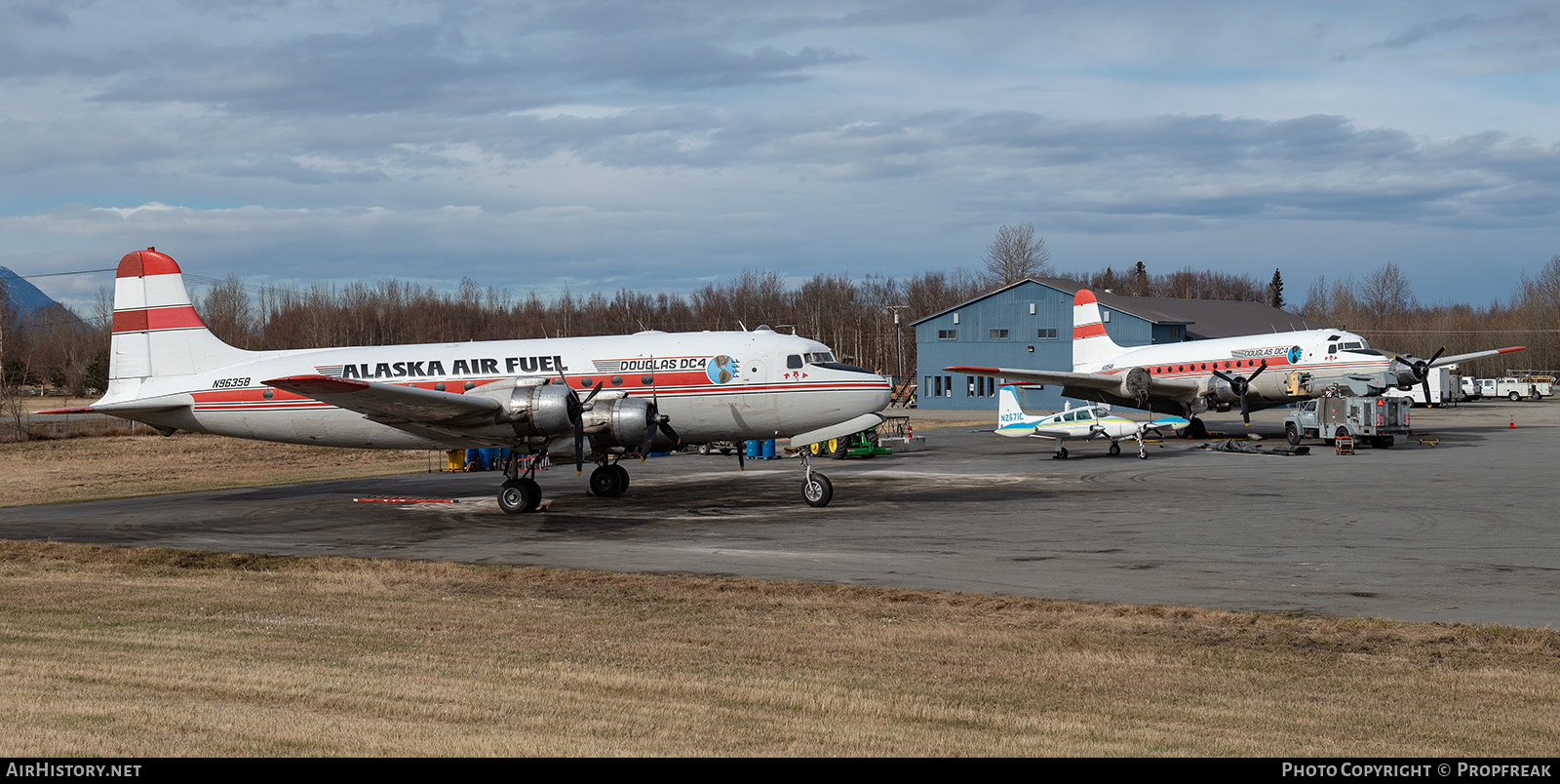 Aircraft Photo of N96358 | Douglas C-54R Skymaster | Alaska Air Fuel | AirHistory.net #632150