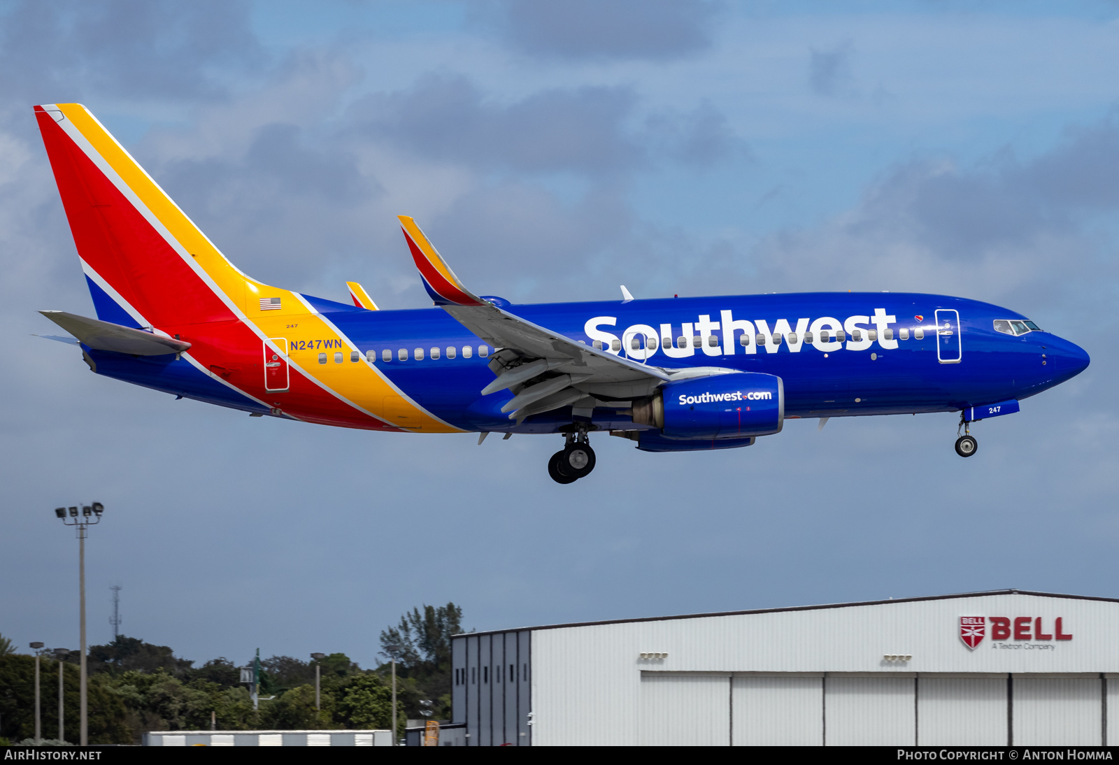 Aircraft Photo of N247WN | Boeing 737-7H4 | Southwest Airlines | AirHistory.net #632163