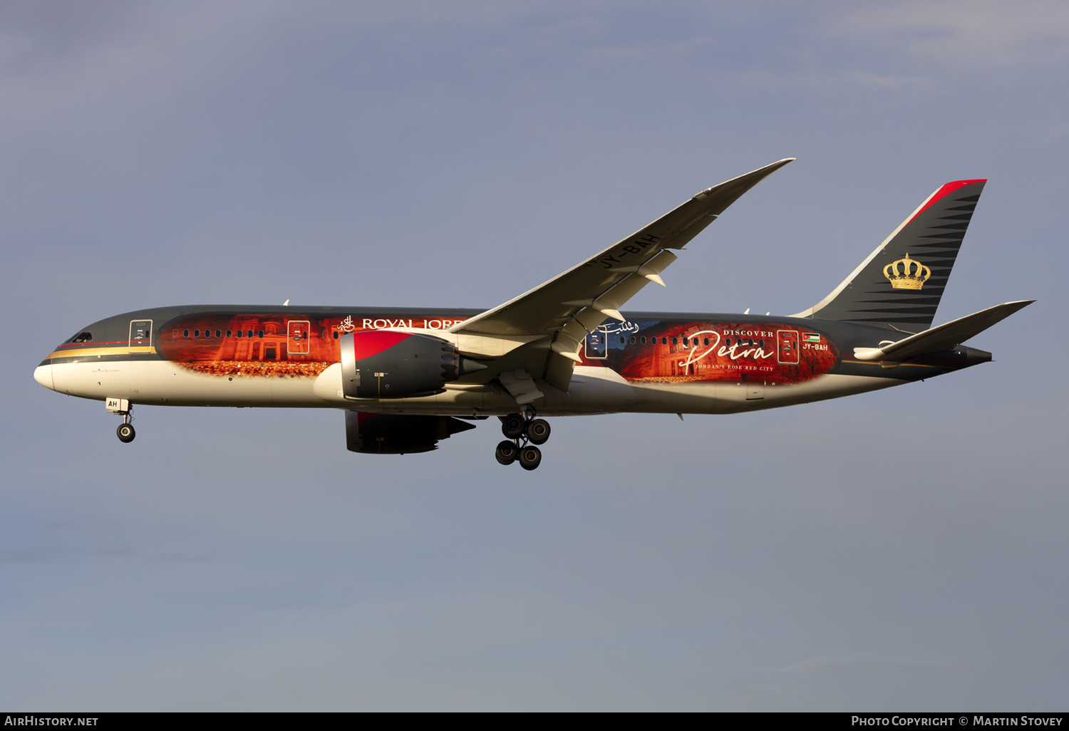 Aircraft Photo of JY-BAH | Boeing 787-8 Dreamliner | Royal Jordanian Airlines | AirHistory.net #632181