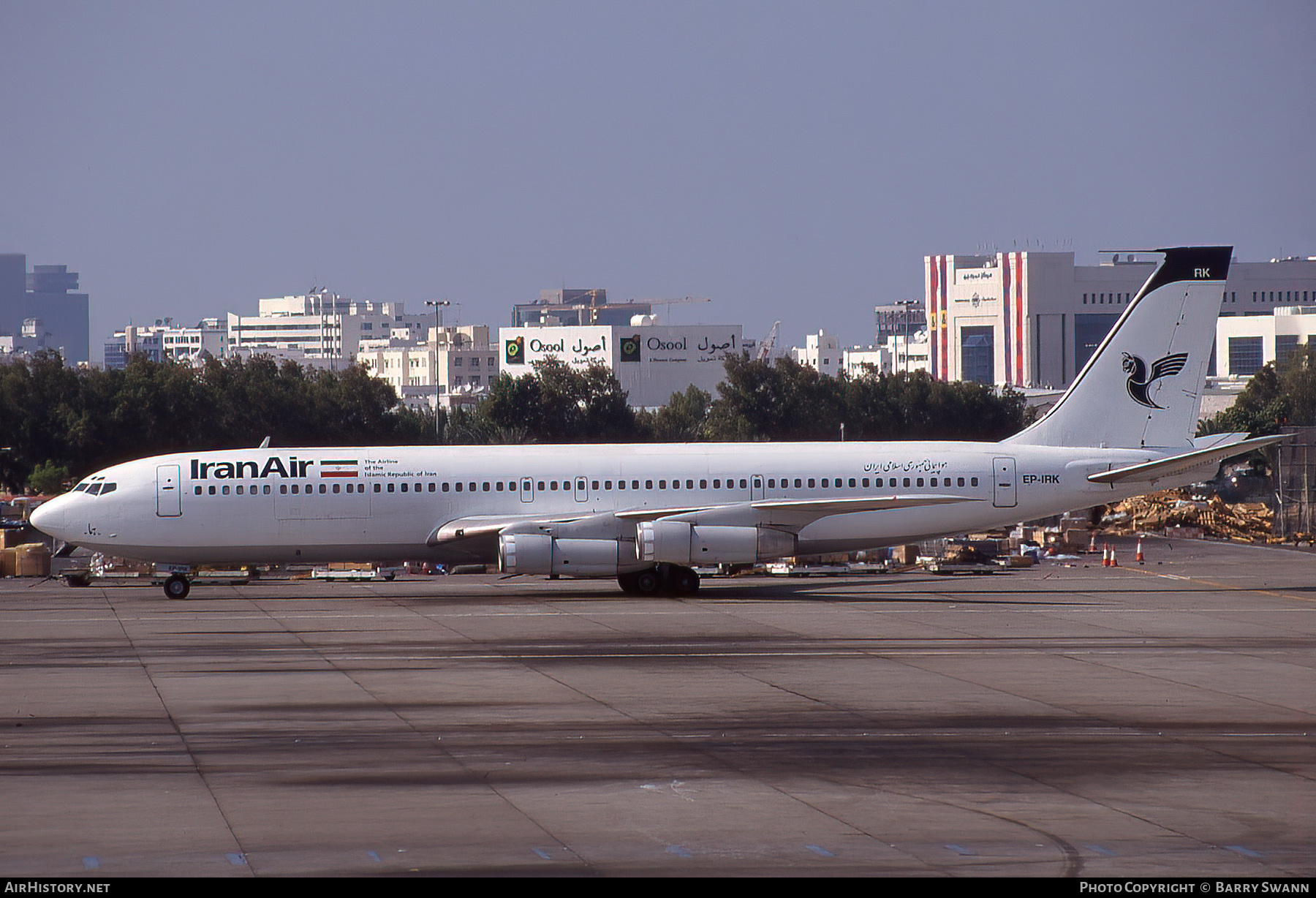 Aircraft Photo of EP-IRK | Boeing 707-321C | Iran Air | AirHistory.net #632188