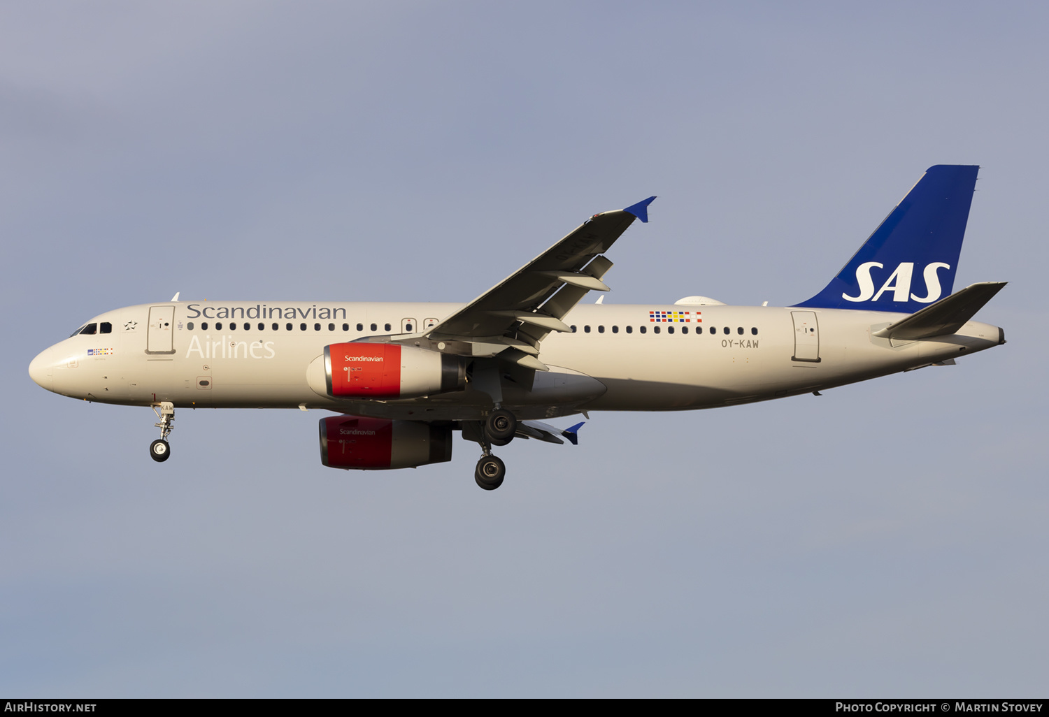 Aircraft Photo of OY-KAW | Airbus A320-232 | Scandinavian Airlines - SAS | AirHistory.net #632191