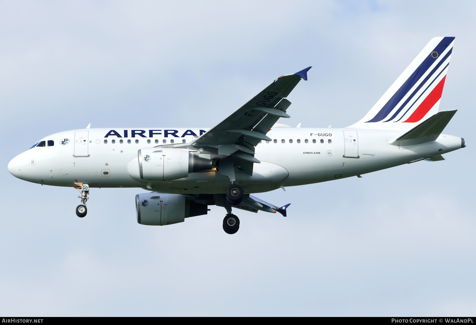 Aircraft Photo of F-GUGO | Airbus A318-111 | Air France | AirHistory.net #632192