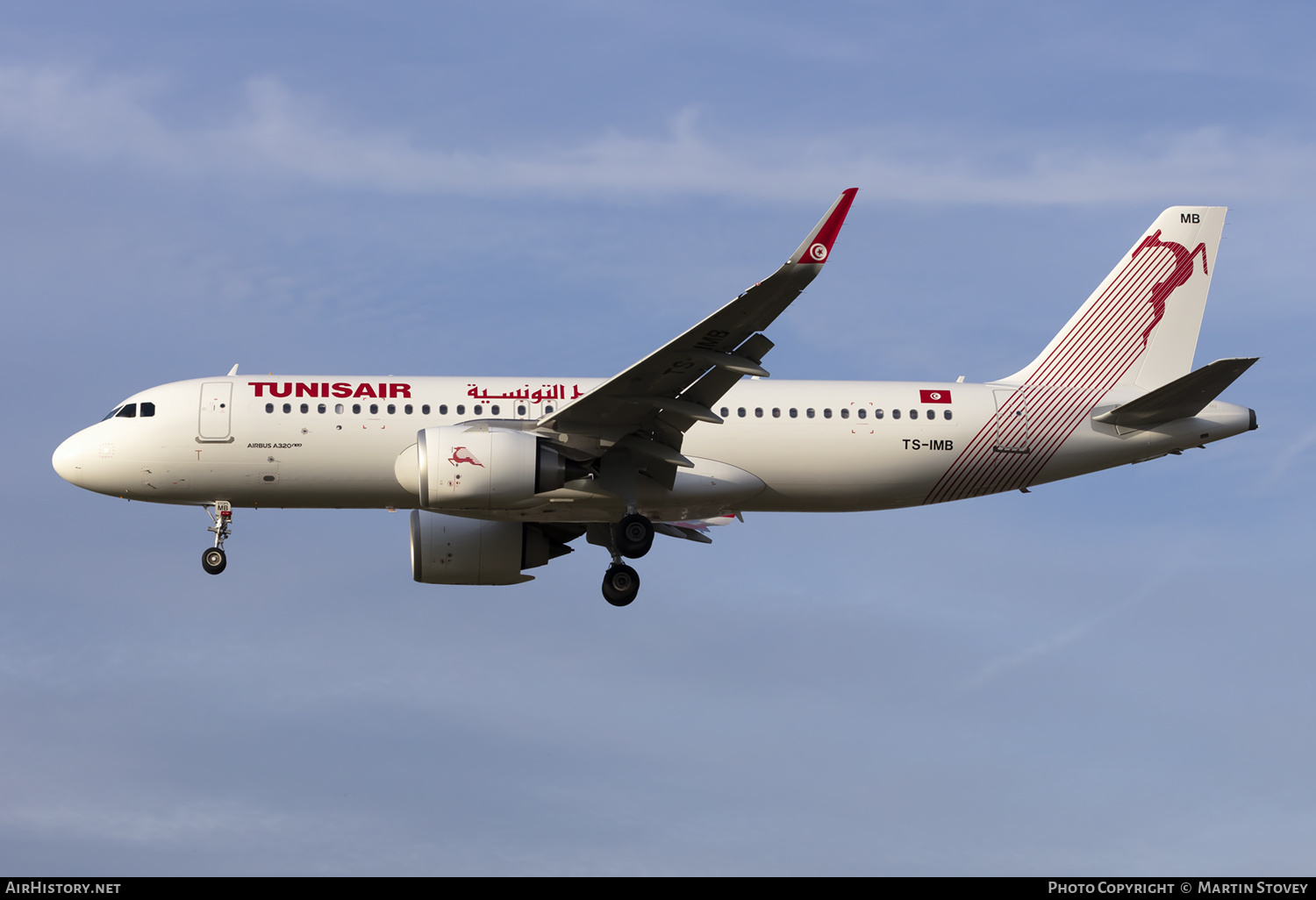 Aircraft Photo of TS-IMB | Airbus A320-251N | Tunisair | AirHistory.net #632194