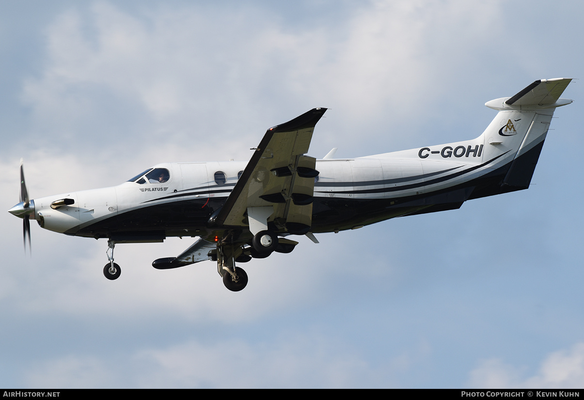 Aircraft Photo of C-GOHI | Pilatus PC-12NG (PC-12/47E) | AirHistory.net #632212