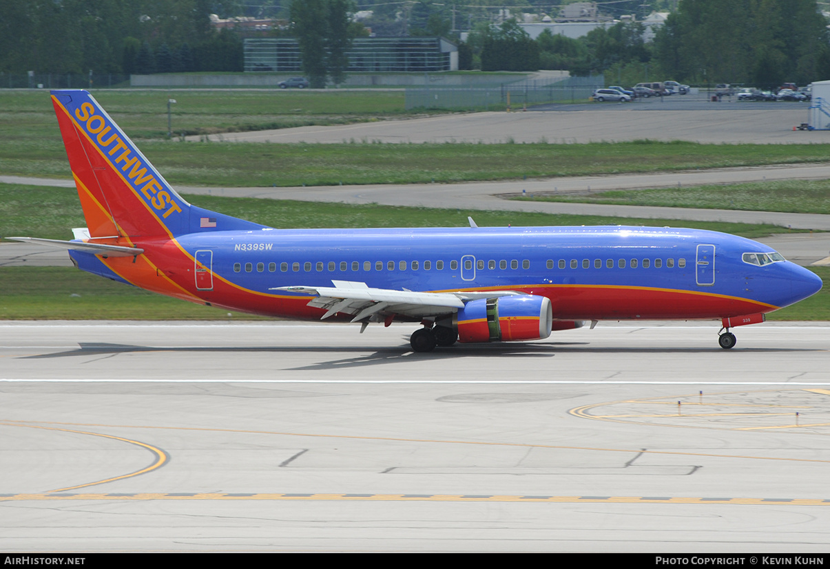 Aircraft Photo of N339SW | Boeing 737-3H4 | Southwest Airlines | AirHistory.net #632222