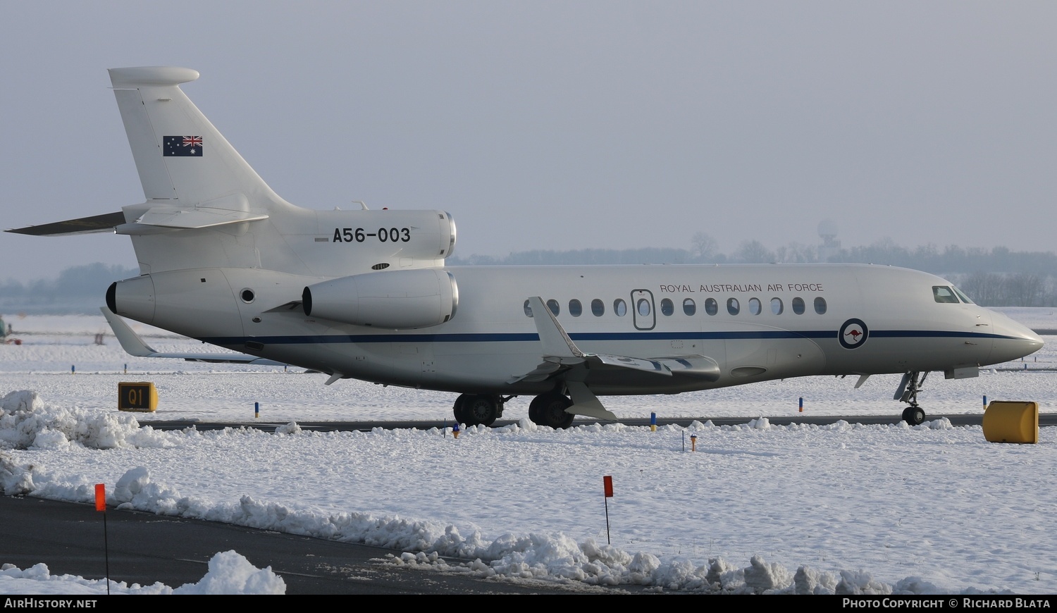 Aircraft Photo of A56-003 | Dassault Falcon 7X | Australia - Air Force | AirHistory.net #632224