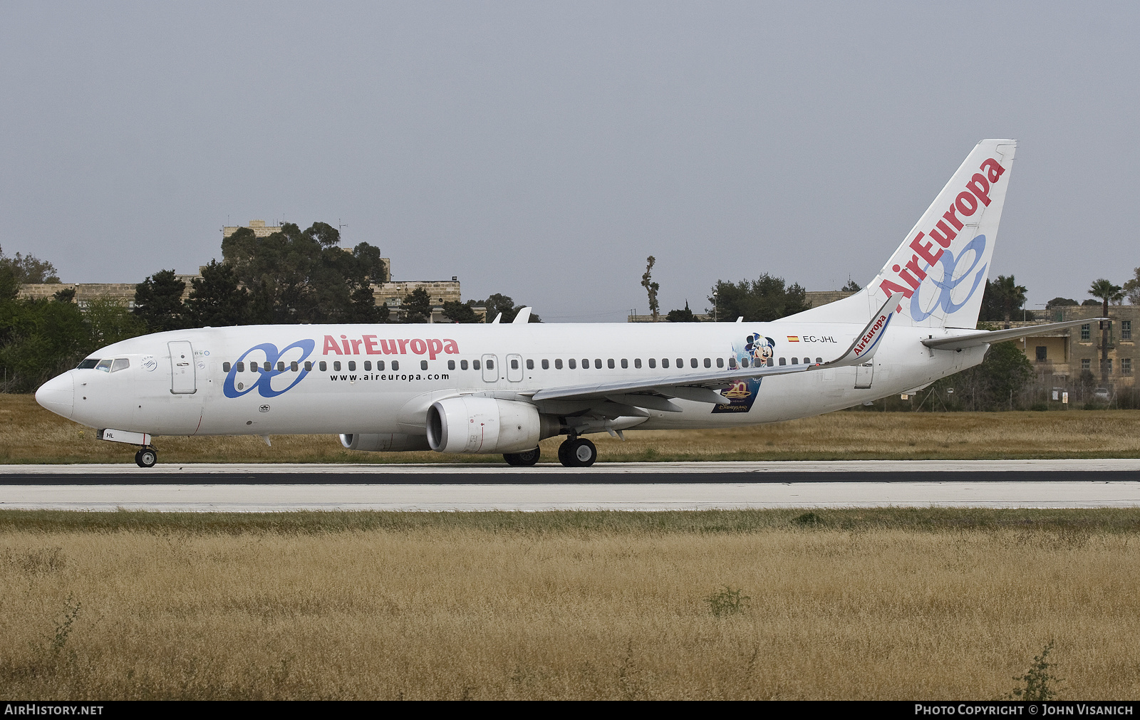 Aircraft Photo of EC-JHL | Boeing 737-85P | Air Europa | AirHistory.net #632229