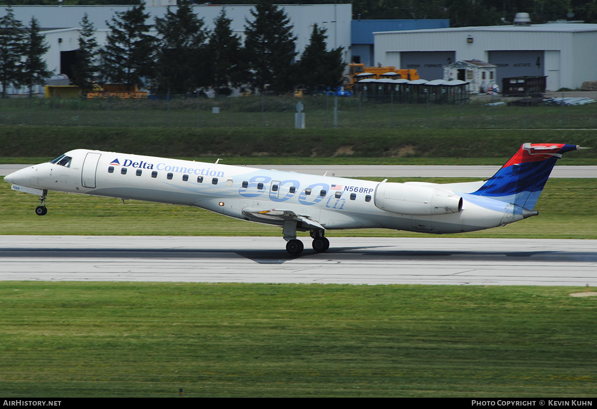 Aircraft Photo of N568RP | Embraer ERJ-145LR (EMB-145LR) | Delta Connection | AirHistory.net #632233