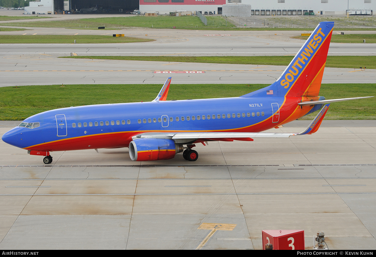 Aircraft Photo of N271LV | Boeing 737-705 | Southwest Airlines | AirHistory.net #632234