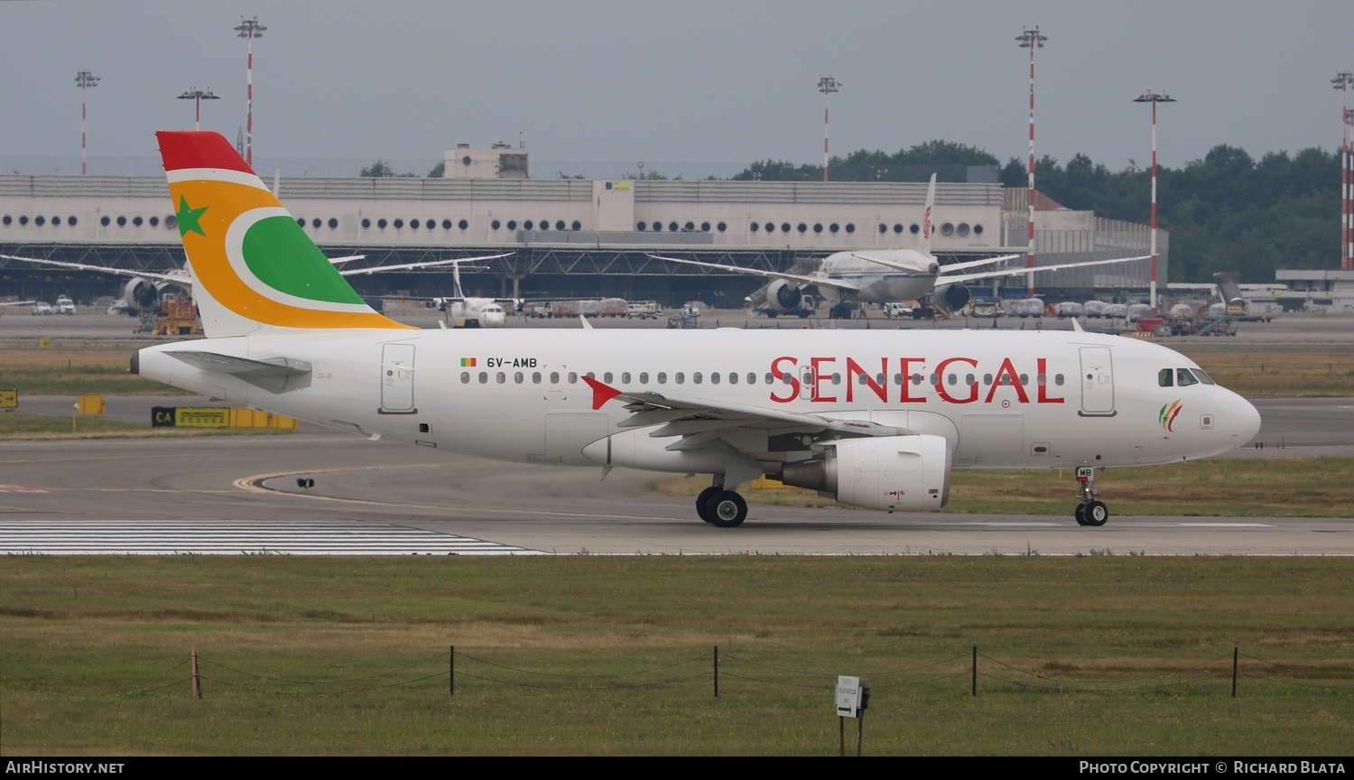 Aircraft Photo of 6V-AMB | Airbus A319-111 | Air Senegal | AirHistory.net #632237