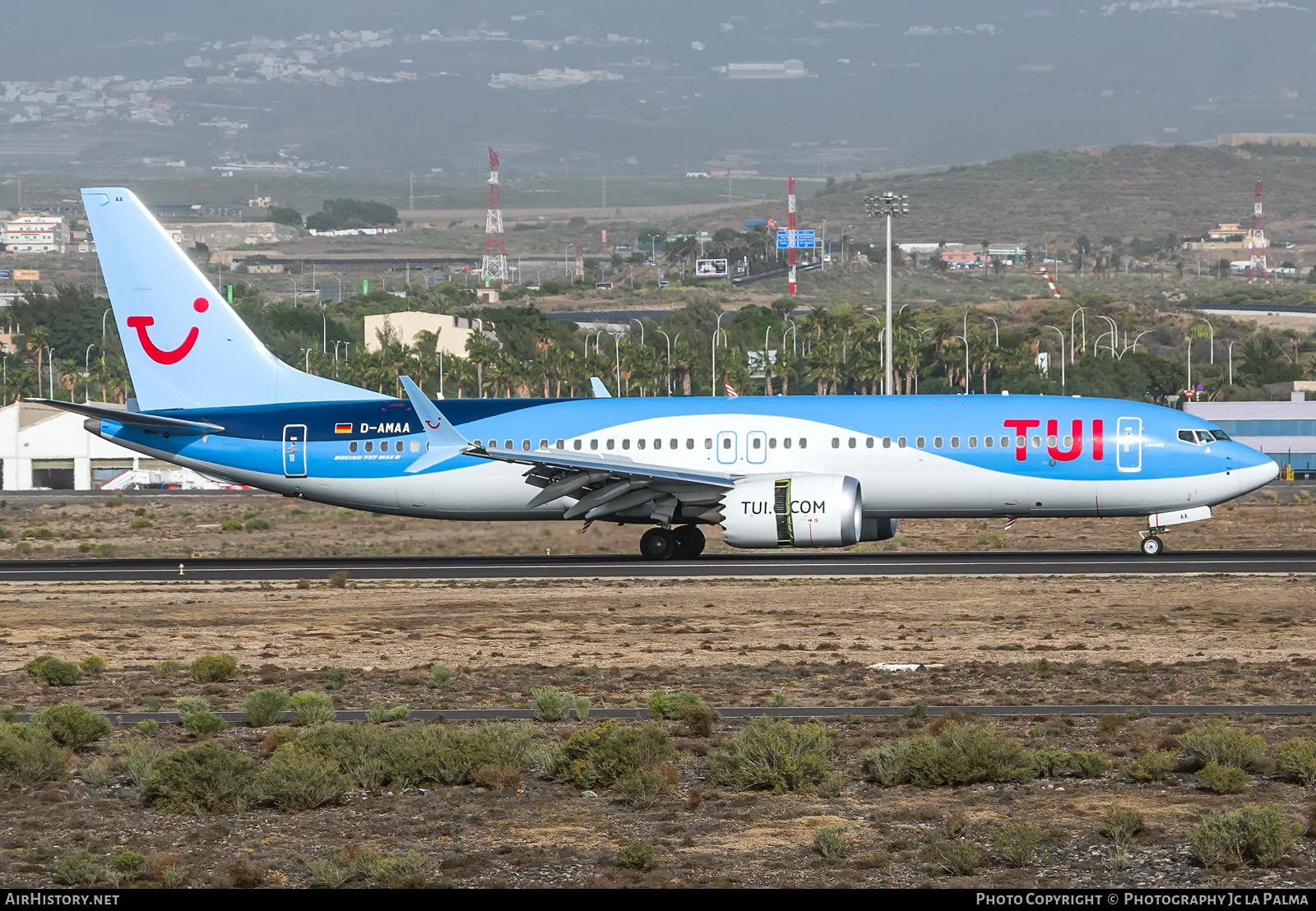 Aircraft Photo of D-AMAA | Boeing 737-8 Max 8 | TUI | AirHistory.net #632246
