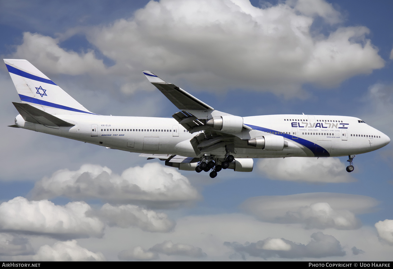 Aircraft Photo of 4X-ELB | Boeing 747-458 | El Al Israel Airlines | AirHistory.net #632250