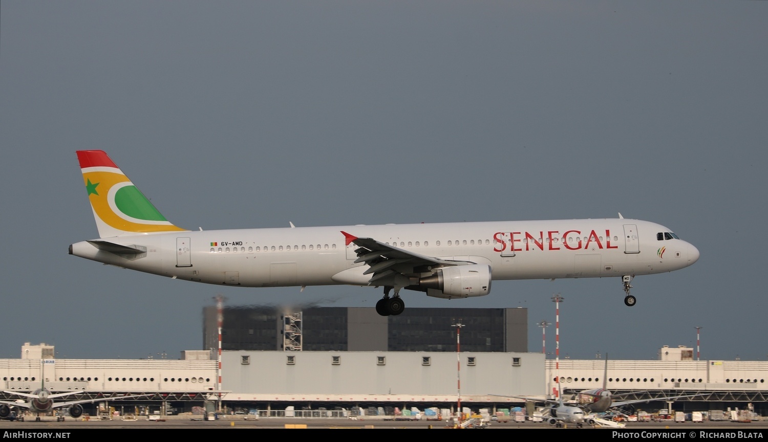 Aircraft Photo of 6V-AMD | Airbus A321-211 | Air Senegal | AirHistory.net #632281