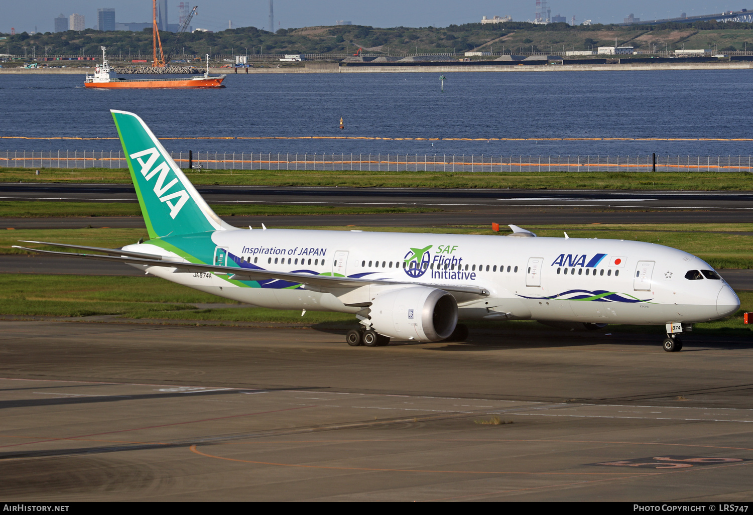 Aircraft Photo of JA874A | Boeing 787-8 Dreamliner | All Nippon Airways - ANA | AirHistory.net #632288