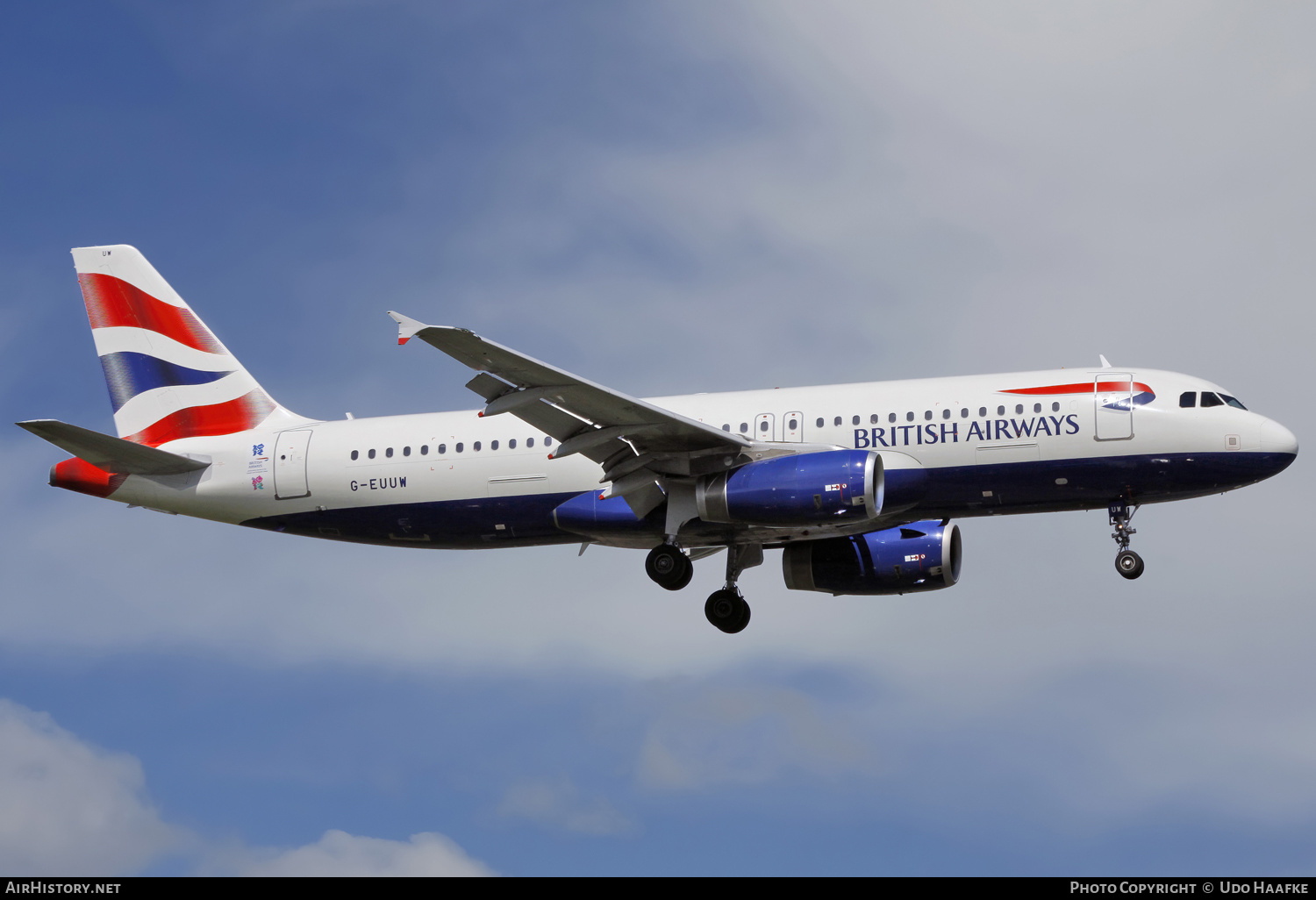 Aircraft Photo of G-EUUW | Airbus A320-232 | British Airways | AirHistory.net #632293