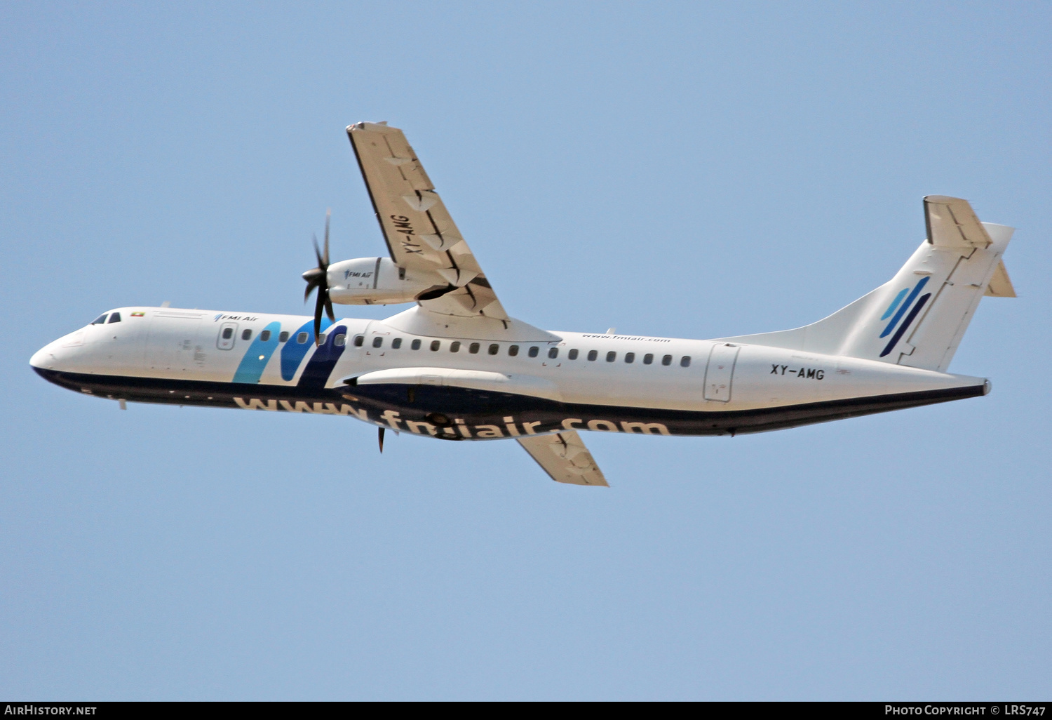 Aircraft Photo of XY-AMG | ATR ATR-72-600 (ATR-72-212A) | FMI Air | AirHistory.net #632308