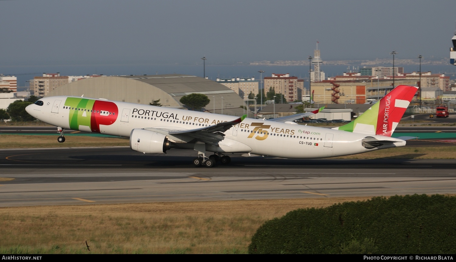 Aircraft Photo of CS-TUD | Airbus A330-941N | TAP Air Portugal | AirHistory.net #632313