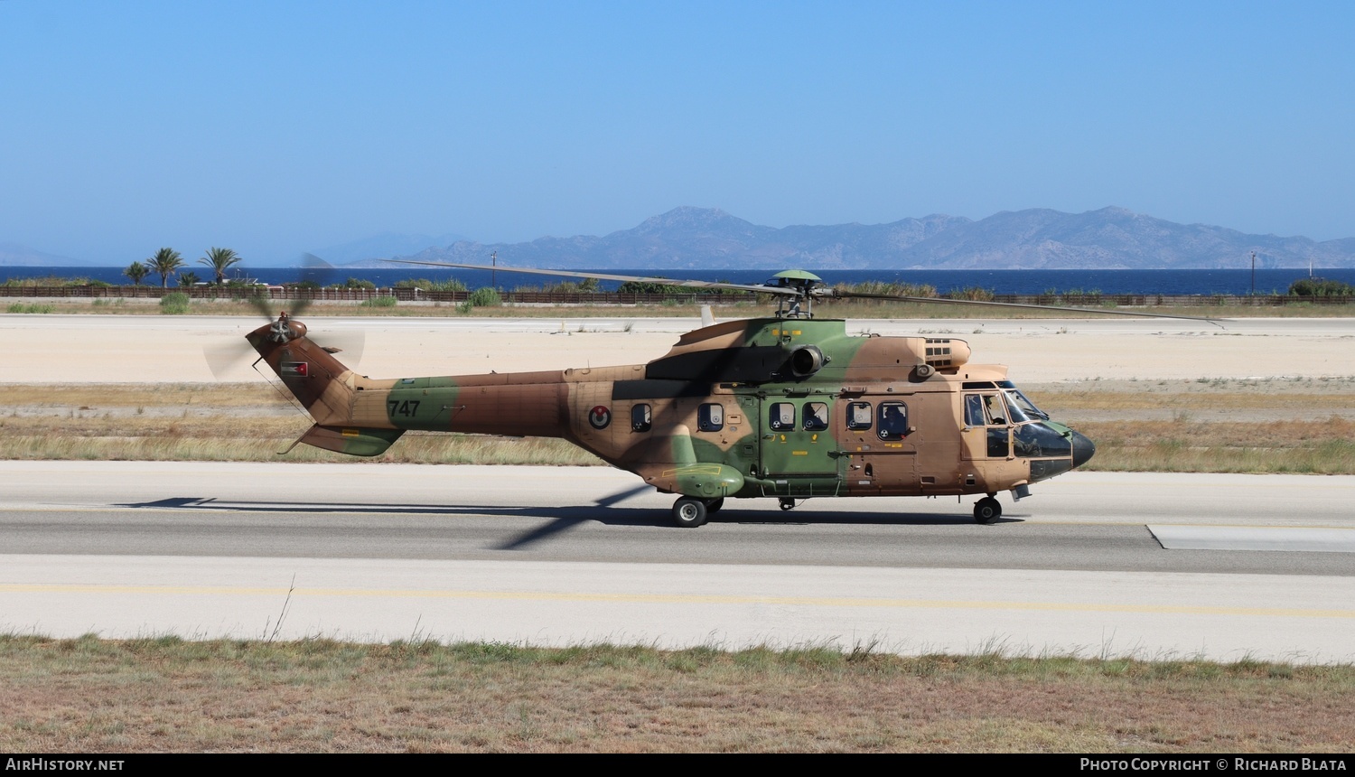 Aircraft Photo of 747 | Aerospatiale AS-332M1 Super Puma | Jordan - Air Force | AirHistory.net #632325