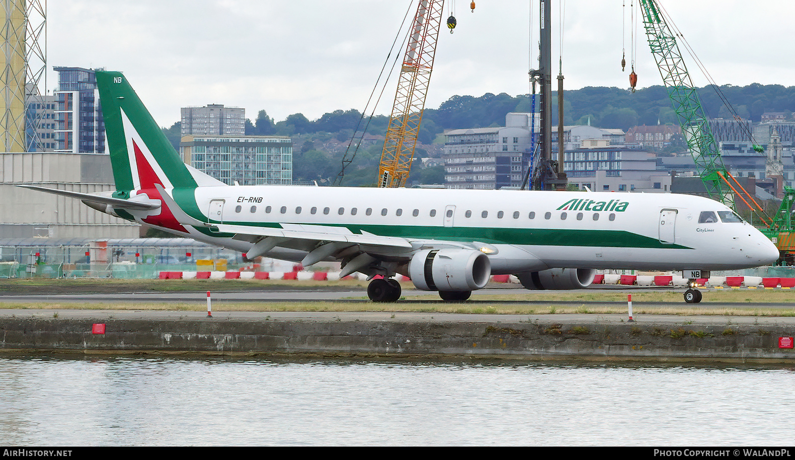 Aircraft Photo of EI-RNB | Embraer 190STD (ERJ-190-100STD) | Alitalia CityLiner | AirHistory.net #632326