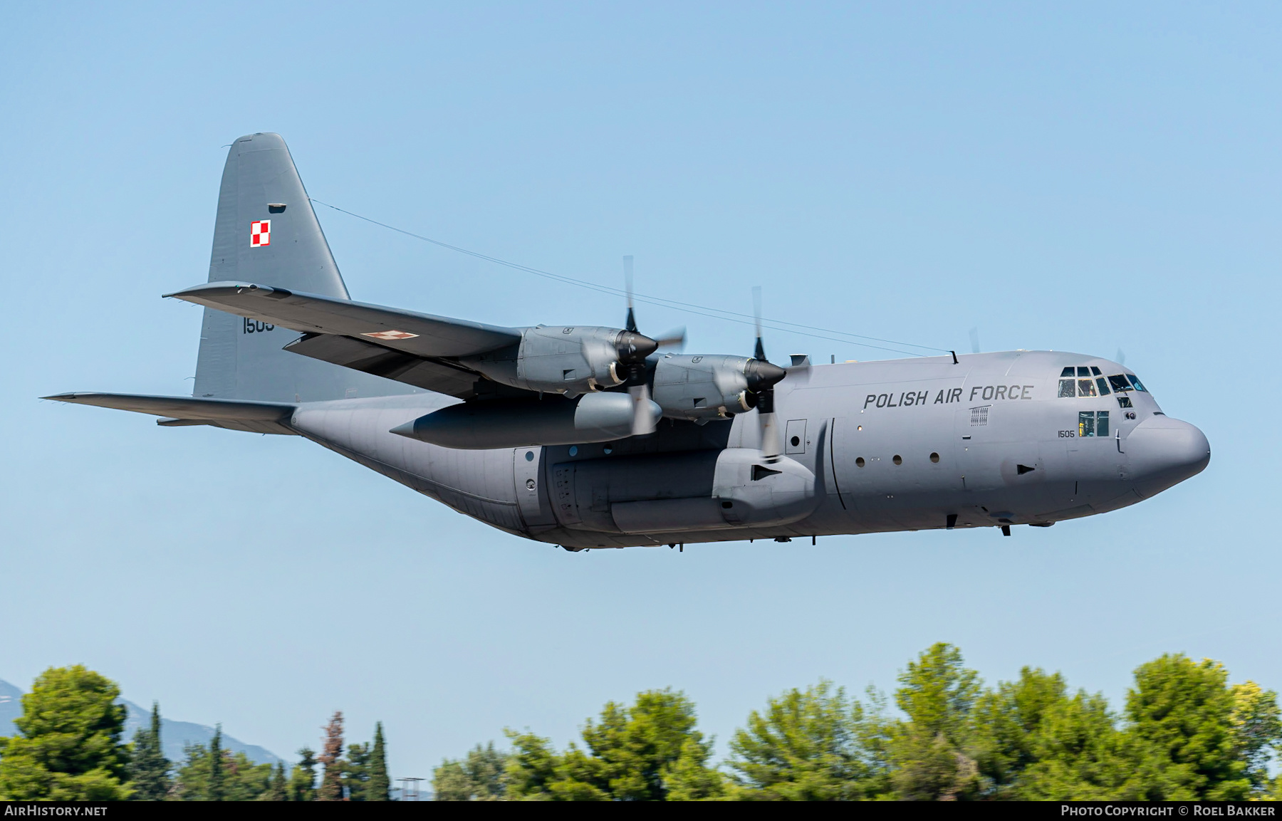 Aircraft Photo of 1505 | Lockheed C-130E Hercules (L-382) | Poland - Air Force | AirHistory.net #632332