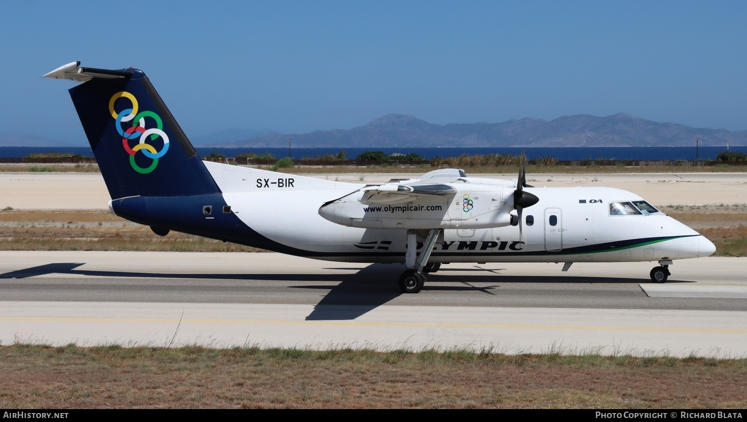 Aircraft Photo of SX-BIR | De Havilland Canada DHC-8-102A Dash 8 | Olympic | AirHistory.net #632343