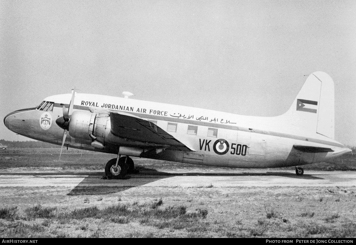Aircraft Photo of VK-500 | Vickers 610 Viking 1B | Jordan - Air Force | AirHistory.net #632345