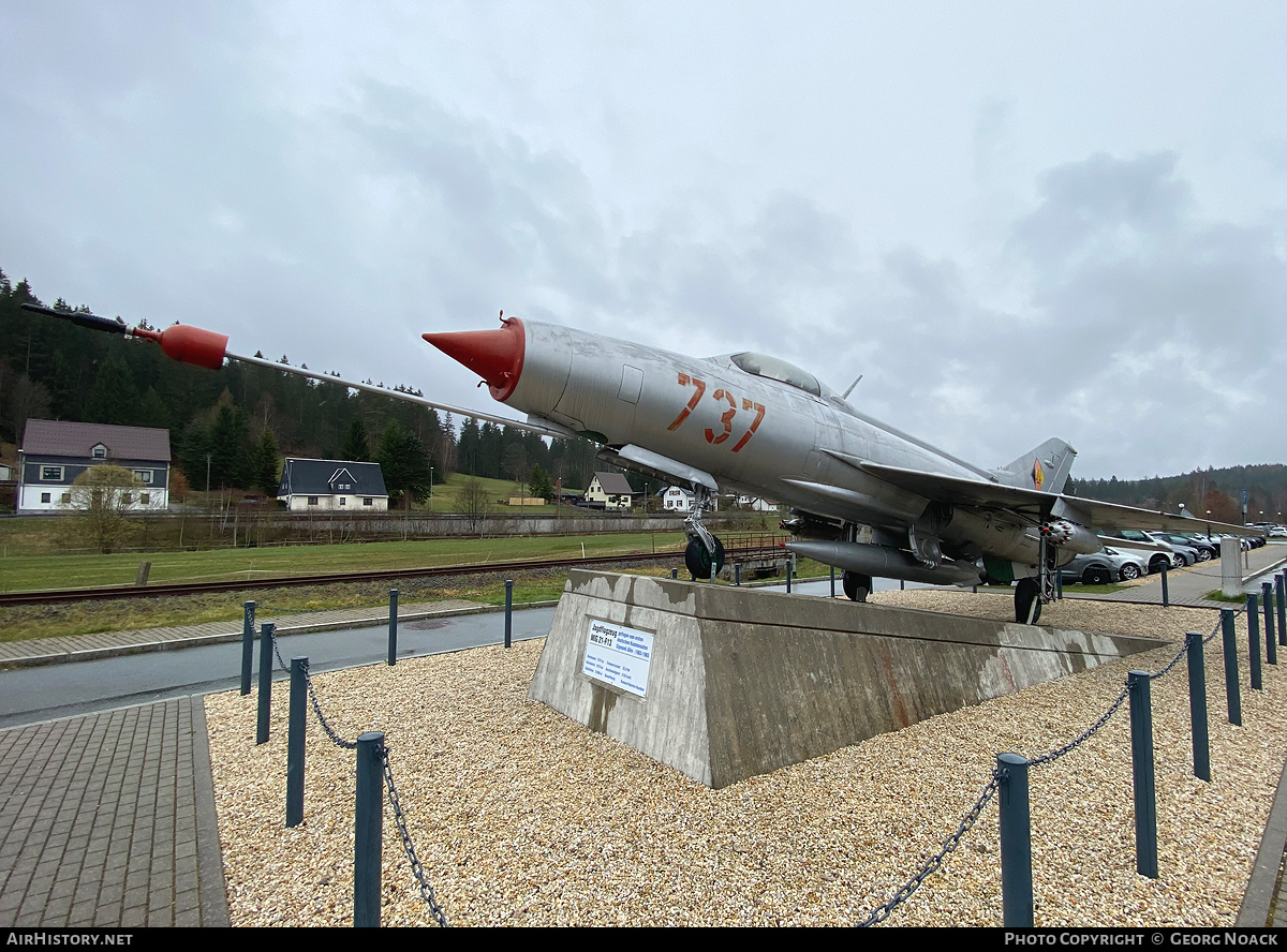 Aircraft Photo of 737 | Mikoyan-Gurevich MiG-21F-13 | East Germany - Air Force | AirHistory.net #632354