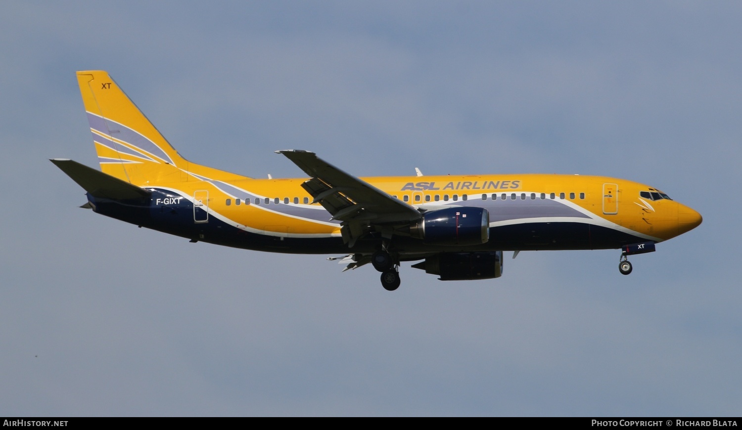 Aircraft Photo of F-GIXT | Boeing 737-39M(QC) | ASL Airlines | AirHistory.net #632358