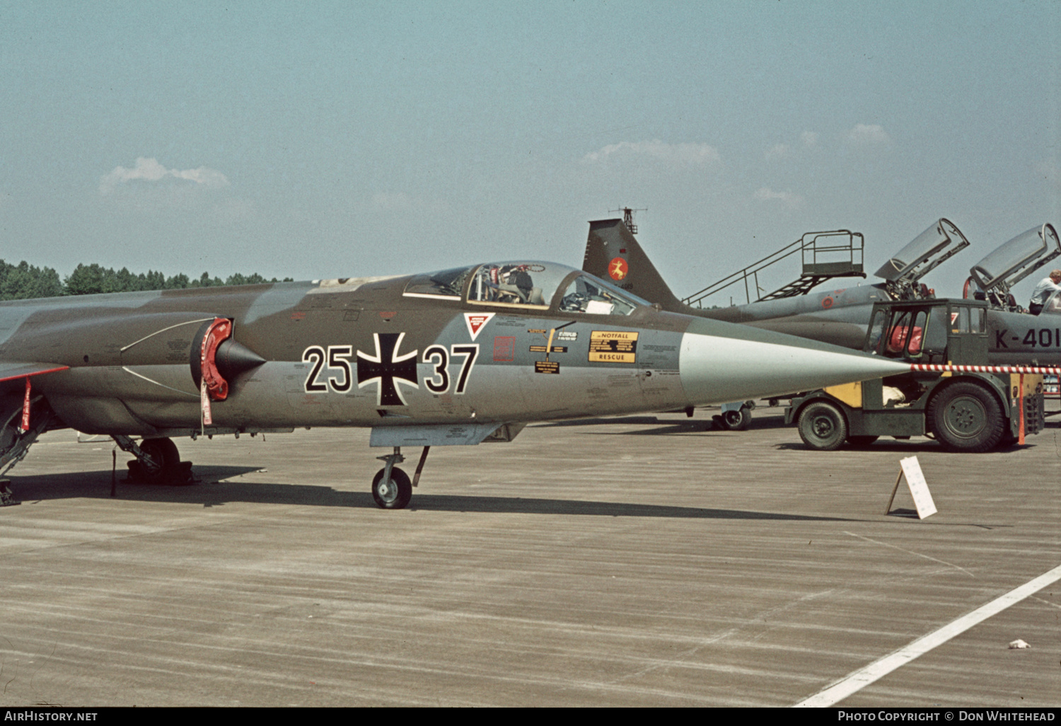 Aircraft Photo of 2537 | Lockheed F-104G Starfighter | Germany - Air Force | AirHistory.net #632360