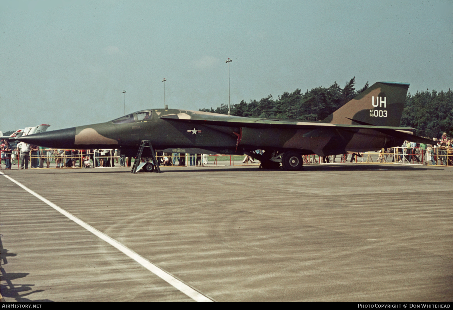 Aircraft Photo of 68-0003 / AF68-003 | General Dynamics F-111E Aardvark | USA - Air Force | AirHistory.net #632366